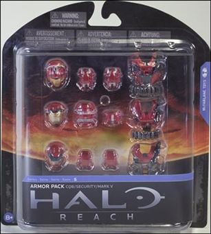 Halo Reach (Series 5)  figure 7 Armor Pack