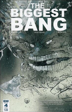 Biggest Bang issue 4-B Subscription Wraparound Cover