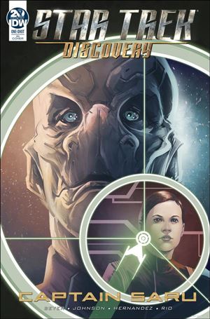 Star Trek: Discovery: Captain Saru issue One-Shot-B Angel Hernandez 1:10 Cover