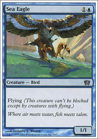 Magic the Gathering: 8th Edition (Starter Deck Subset) card S4 Sea Eagle