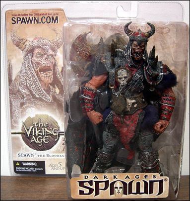 Spawn (Series 22) figure 5-B Spawn the Bloodaxe (Repaint)