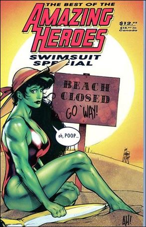 Best of Amazing Heroes Swimsuit Special Cover Image 1