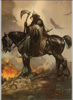 Frazetta (Base Set) card 53 The Death Dealer