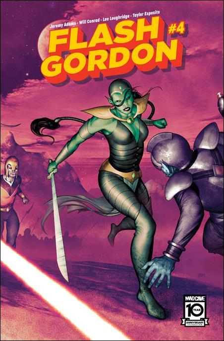 Flash Gordon (2024) issue 4-B Frazer Irving Connecting Cover