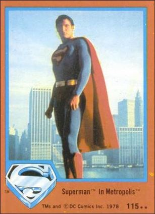 Superman (Movie) Series 2 (Base Set) card 115 Superman In Metropolis