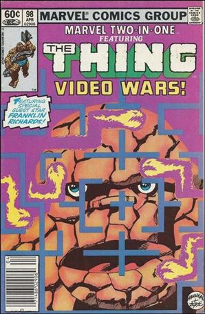 Marvel Two-in-One (1974) issue 98-B Newsstand Cover