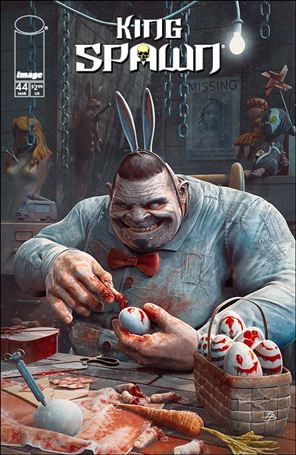 King Spawn issue 44-C Björn Barends Cover