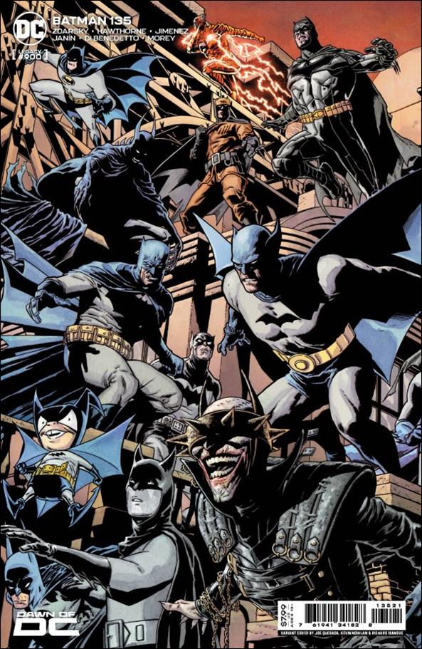 Batman (2016) issue 135-B Joe Quesada Connecting Cardstock Cover A