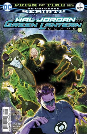 Hal Jordan and the Green Lantern Corps issue 18 Mikel Janin Cover