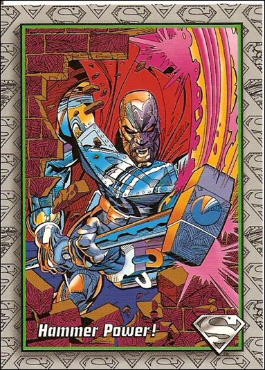 Return of Superman (Base Set) card 14 Hammer Power!