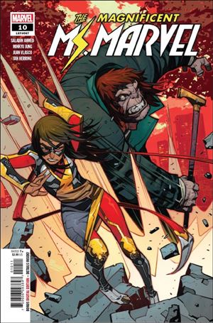Magnificent Ms. Marvel issue 10 Eduard Petrovich Cover