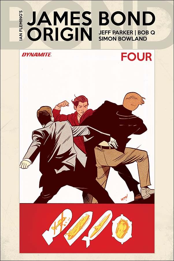 James Bond: Origin issue 4-C Wilfredo Torres Cover