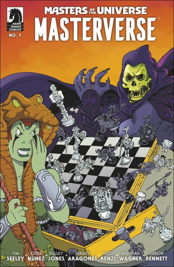 Masters of the Universe: Masterverse issue 1-C Sergio Aragonés Cover