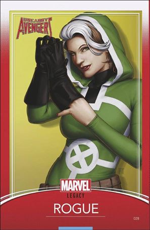 Uncanny Avengers (2015/12) issue 28-C John Tyler Christopher Trading Card Cover