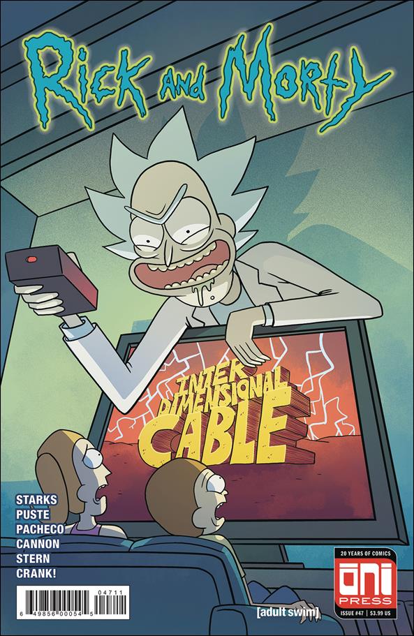 Rick and Morty (2015) issue 47 Marc Ellerby Cover