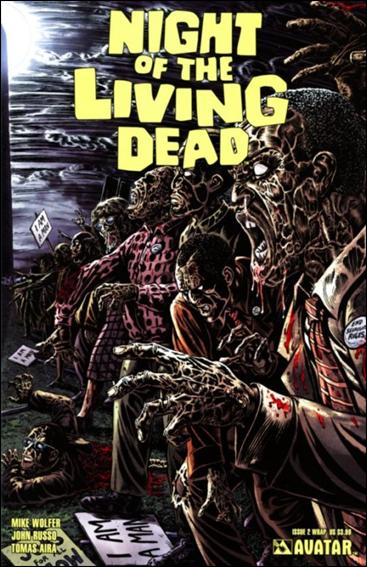 Night of the Living Dead (2010) issue 2-B Wraparound Cover