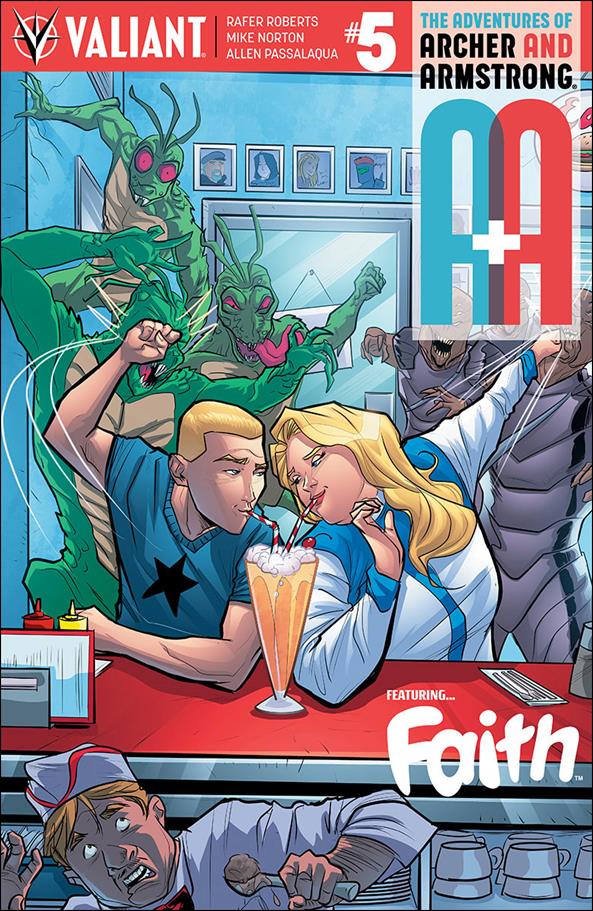 A&A: The Adventures of Archer & Armstrong issue 5-D Joe Eisma Cover