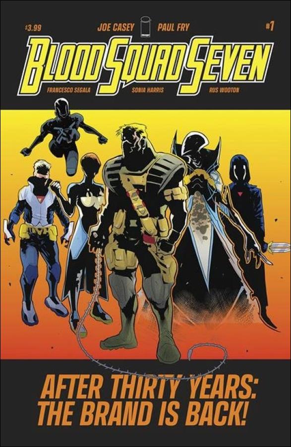 Blood Squad Seven issue 1 Paul Fry Cover