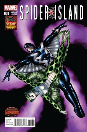Spider-Island issue 1-C John Cassaday 1:50 Inhumans 50th Anniversary Cover
