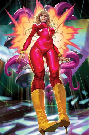 Barbarella (2021) issue 4-Q Derrick Chew Virgin Cover