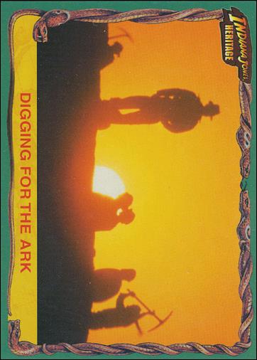 Indiana Jones Heritage (Base Set) card 17 Digging for the Ark
