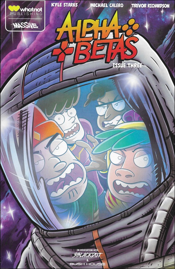 Alpha Betas issue 3 Michael Calero Cover
