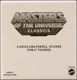 Masters of the Universe Classics (Vehicles and Accessories) figure 4 Castle Grayskull Diorama and Stands