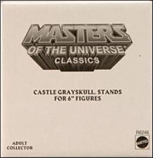 Masters of the Universe Classics (Vehicles and Accessories) figure 4 Castle Grayskull Diorama and Stands