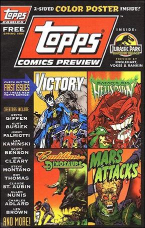 Topps Comics Preview Cover Image 1