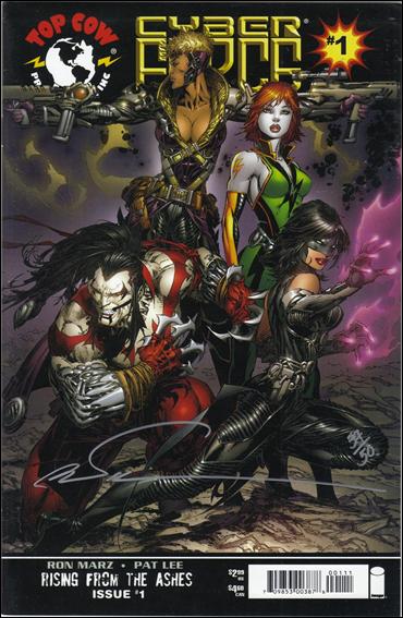 Cyberforce (2006) issue 1-G DF Silvestri Cover (Signed by Marc Silvestri) 1/50