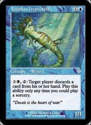 Magic the Gathering: Invasion (Base Set) card 84 Vodalian Hypnotist