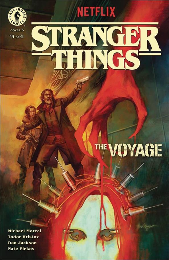 Stranger Things : The Voyage issue 3-D Todor Hristov Cover