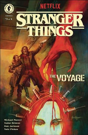 Stranger Things : The Voyage issue 3-D Todor Hristov Cover