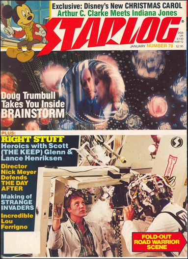 Starlog issue 78 Foldout Cover
