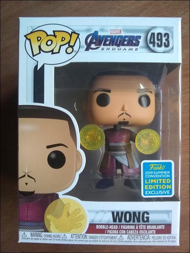 POP! Marvel figure 493 Wong