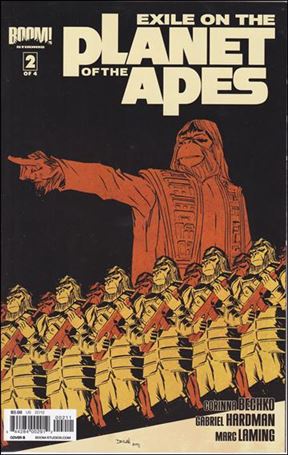 Exile on the Planet of the Apes issue 2-B Declan Shalvey Cover