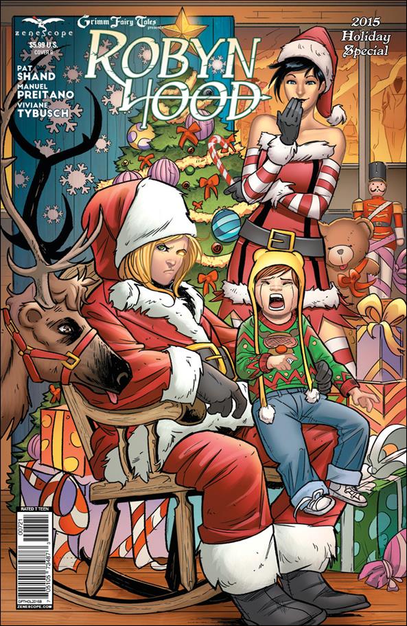 Robyn Hood 2015 Holiday Special issue nn-B Roberta Ingranata Cover