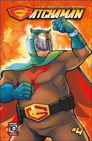 Gatchaman issue 4-C Francine Delgado 1:10 Cover
