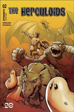 Herculoids (2025) issue 2-L Eric Powell Foil 1:10 Cover