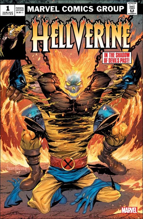 Hellverine issue 1-K Tyler Kirkham Retailer Exclusive Trade Dress Cover