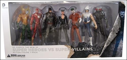 DC New 52: Deluxe & Box Sets figure 7 Super Heroes Vs. Super Villians