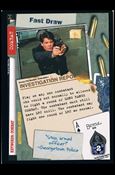 X-Files: Premiere Edition (Base Set) card XF96-0029v1 Fast Draw