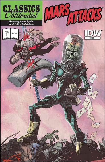Mars Attacks: Classics Obliterated issue 1 John McCrea Cover