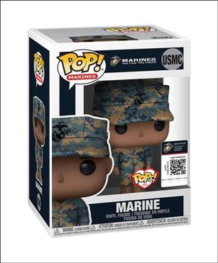Pop! Marines figure nn2 Marine (Black  Male Cammies)