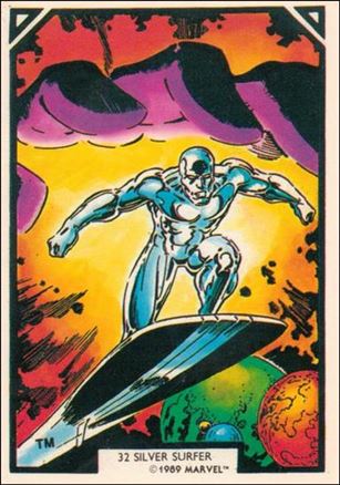 Arthur Adams (Base Set) card 32 Silver Surfer