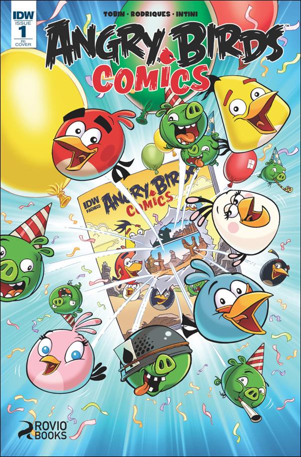 Angry Birds Comics (2016) issue 1-C Jorge Pacheco 1:10 Cover
