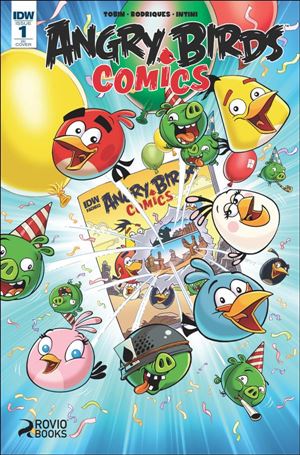 Angry Birds Comics (2016) issue 1-C Jorge Pacheco 1:10 Cover