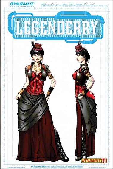 Legenderry: A Steampunk Adventure issue 1-C Johnny Desjardins 1:50 Vampirella Concept Cover