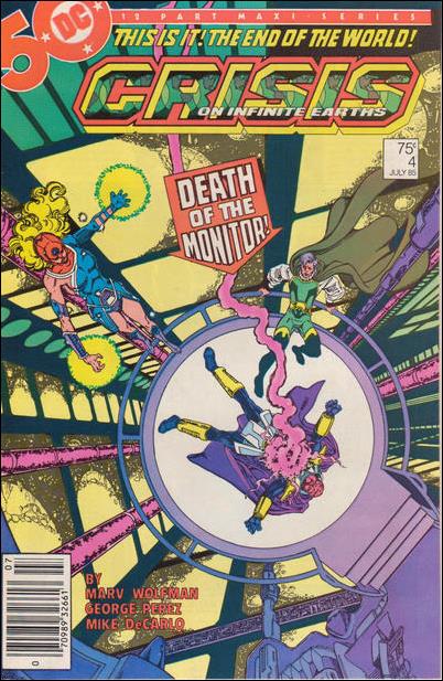 Crisis on Infinite Earths issue 4-B Newsstand Edition 