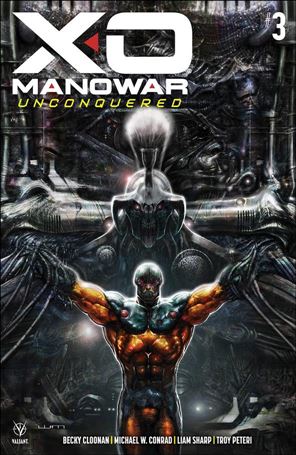 X-O Manowar: Unconquered issue 3 Liam Sharp Cover